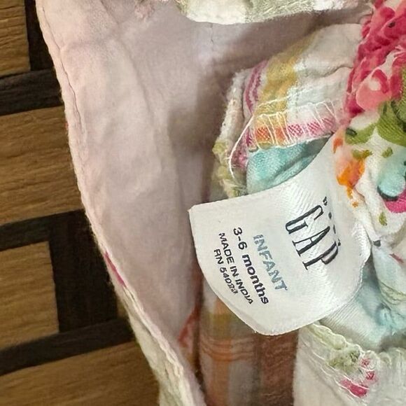 Baby Gap Floral Dress Size 3-6 Months - Picture 6 of 8